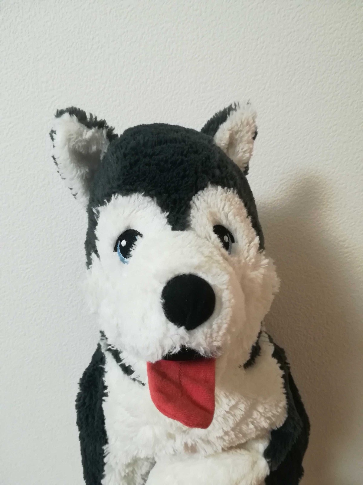そのまんま荘のマスコット、ハスキーのぬいぐるみ